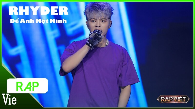 RHYDER định hình màu sắc rapper – performer mạnh mẽ thông nhiều bản HIT