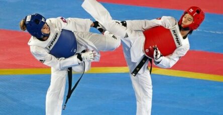 Taekwondo là môn võ thuật Hàn Quốc nổi bật với kỹ thuật đá nhanh, đẹp mắt và tinh thần kỷ luật cao. 