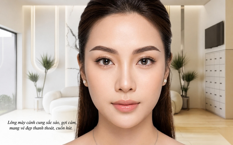 Một dáng mày đẹp có thể giúp gương mặt thanh thoát, tự tin và cuốn hút hơn trong giao tiếp. 