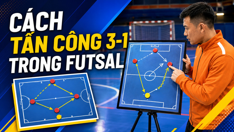 Sơ đồ 3-1 sử dụng một cầu thủ đá cao làm pivot để làm tường và hỗ trợ triển khai tấn công. 